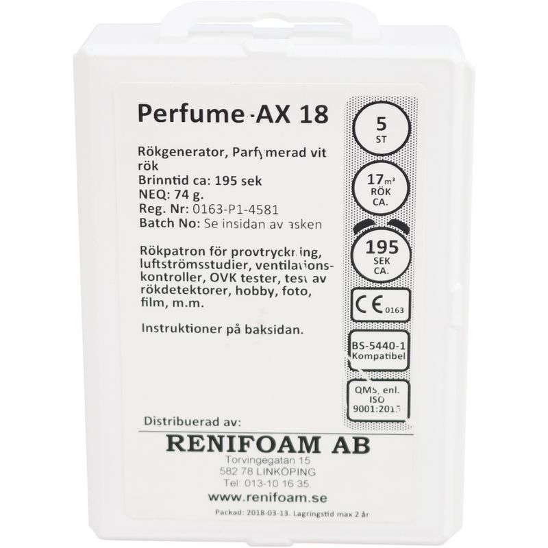 Björnax - Rökpatroner - Perfume Ax 18 - 5 st - 3