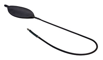 Tätningsblåsa liten med pinne för avtätning av rökkanaler, ventilationskanaler