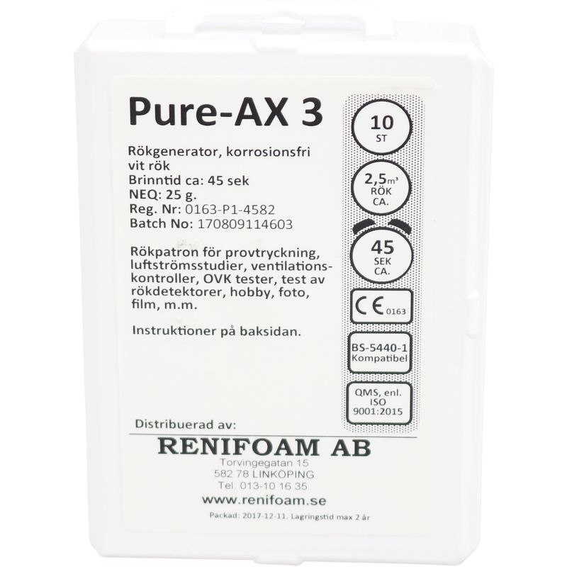 Björnax - Rökpatroner - Pure-Ax 3 - 10 st