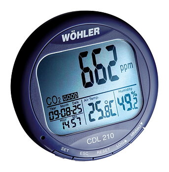 Wöhler - Koldioxidlogger - CDL 210