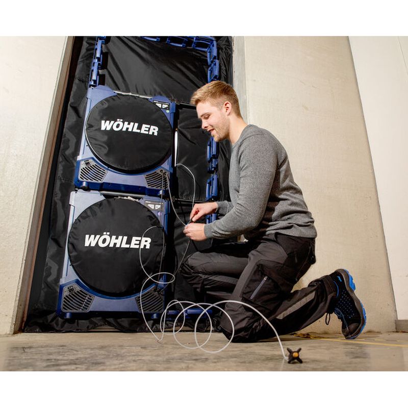 Wöhler - Täthetsprovare - BC600 -  För byggnader och hus - 6