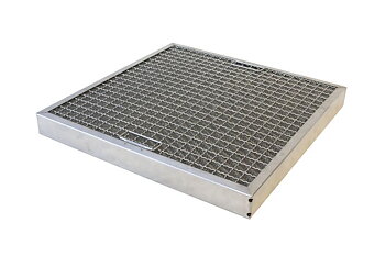 Restaurangfilter rostfritt 495 x 495 x 50 mm