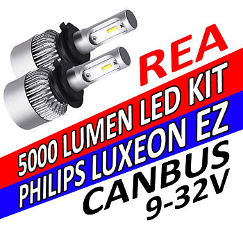 LED konvertering 5000 lumen 360 grader 9-32V