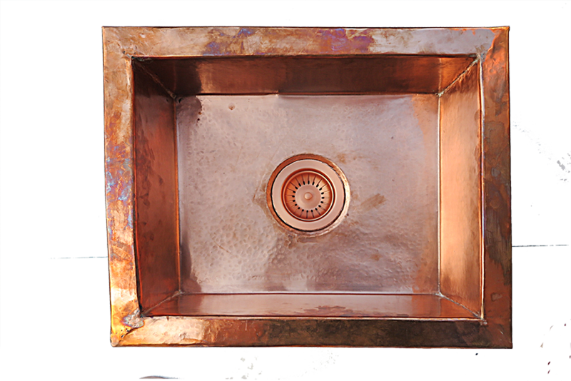 KITCHEN SINK COPPER-strainer - 3