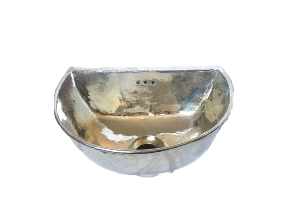 Handfat vägg silver petit