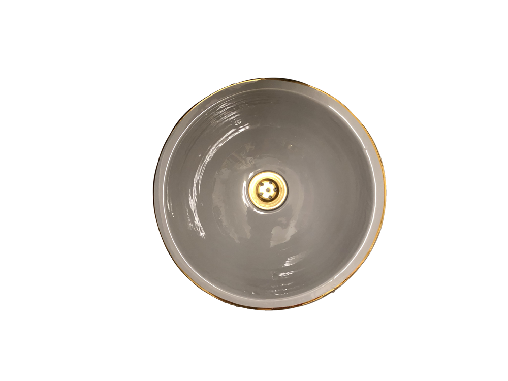 Gold Top - enfärgat med guldkant