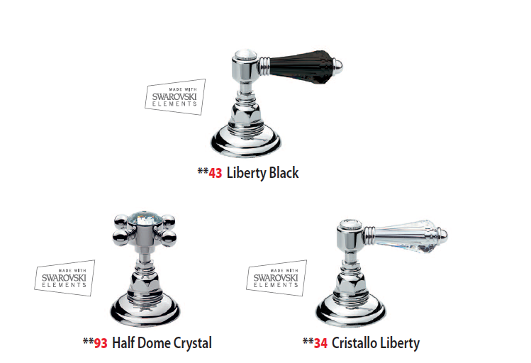 LIBERTY BLACK - 3-hole mixer - 5