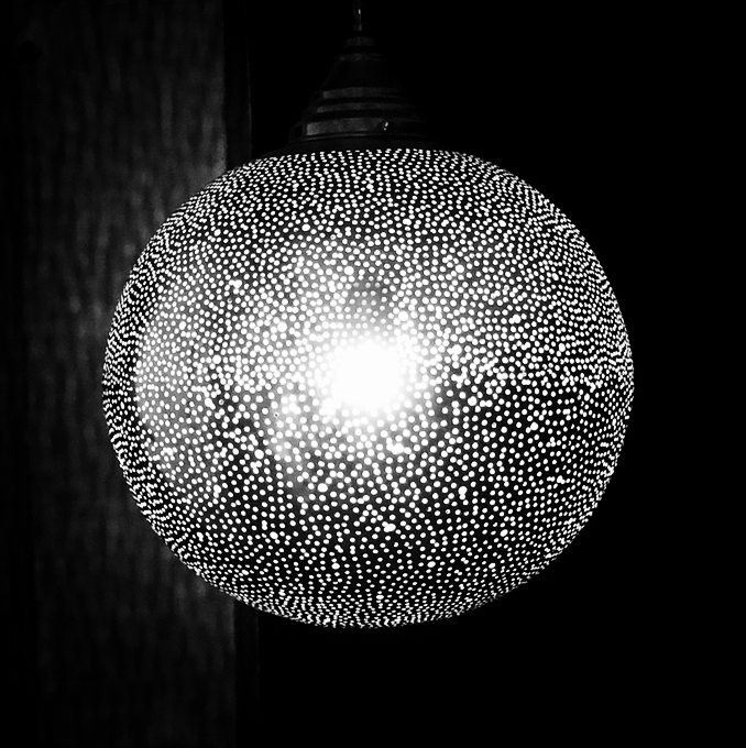 Metallklot silver