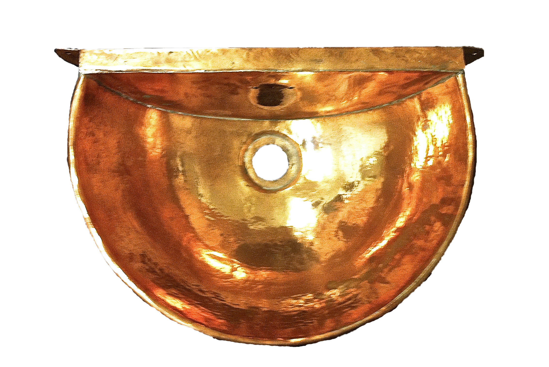 Copper basin wall hung - 10