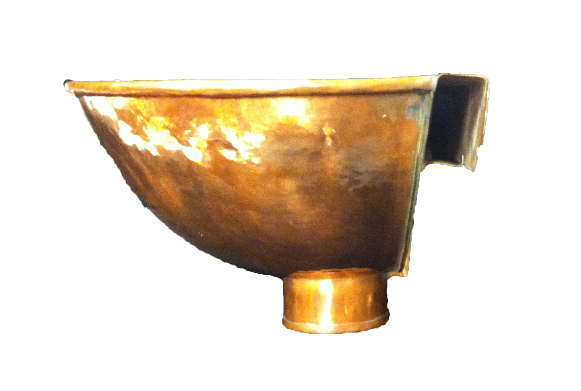 Copper basin wall hung - 12