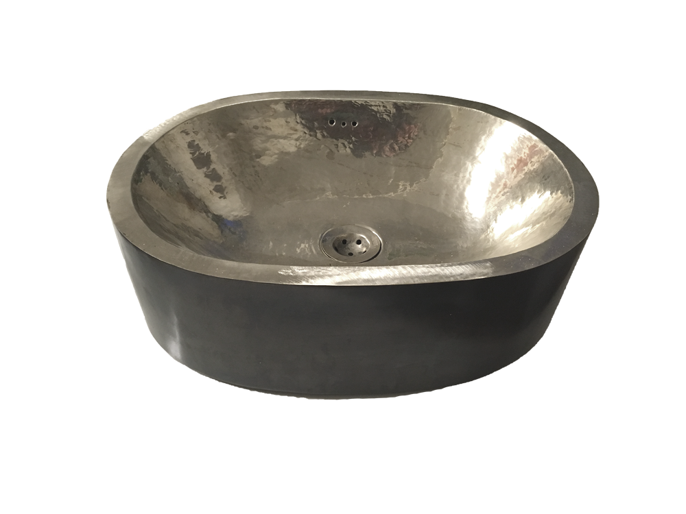 Handfat tennlegering- Double skin-oval