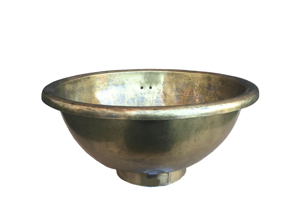 Brass patina basin metal Fez - 4