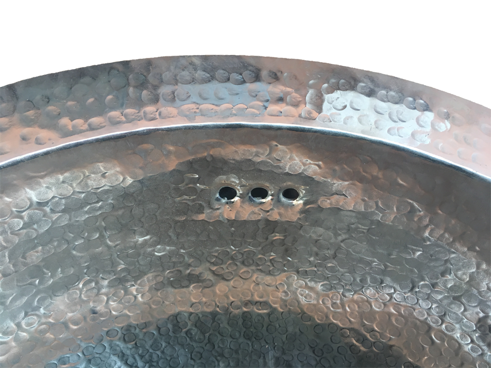 ball-hammered-pewter-basin-round - 3