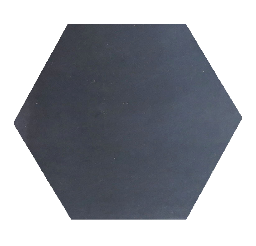 Hexagon mörkgrå