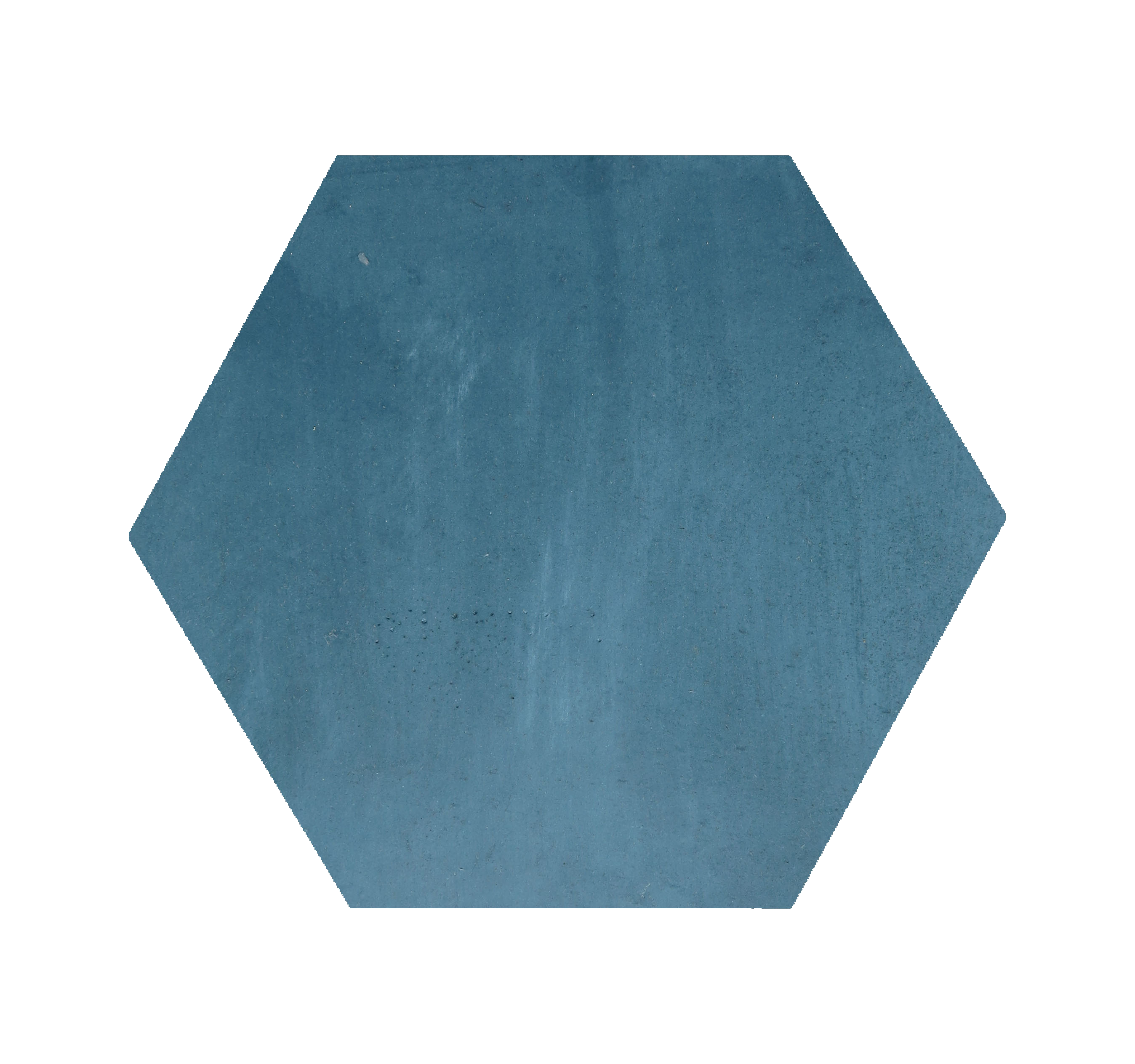 Hexagon denim blue