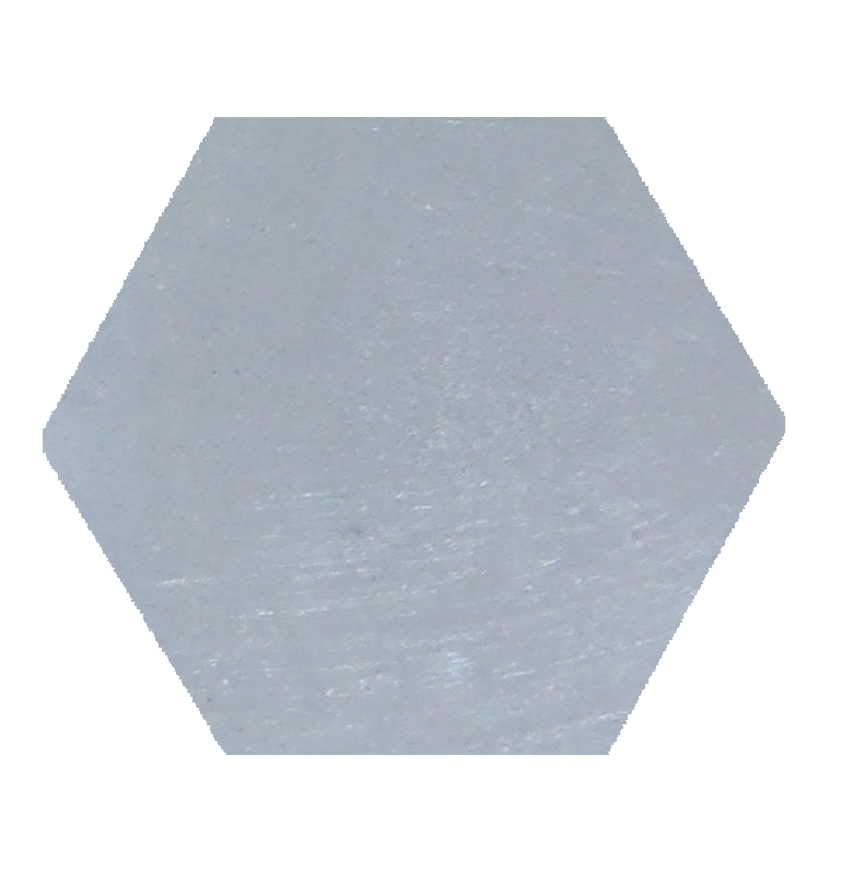 Hexagon ljusgrå