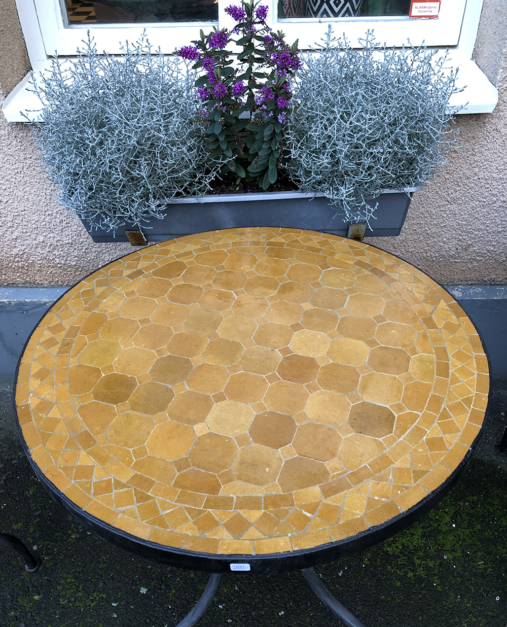 Mosaikbord  - Ockra - 2