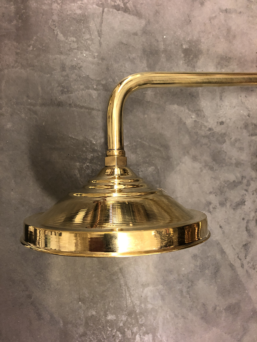 OUTDOOR BRASS RAIN SHOWER
