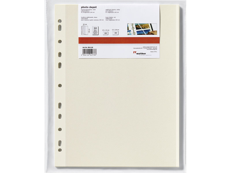 SJÄLVHÄFTANDE BLAD
