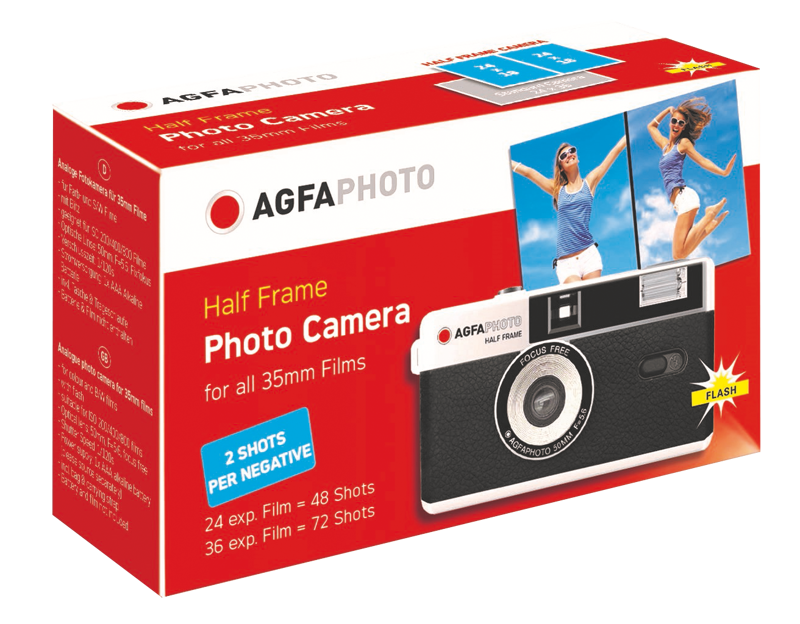 AGFAPHOTO HALF FRAME REUSABLE CAMERA 35MM