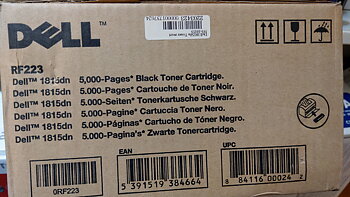 Dell 1815dn Toner Black 5000 sidor RF233