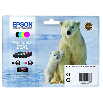 EPSON 4-FÄRG 26XL CLARIA PREMIUM