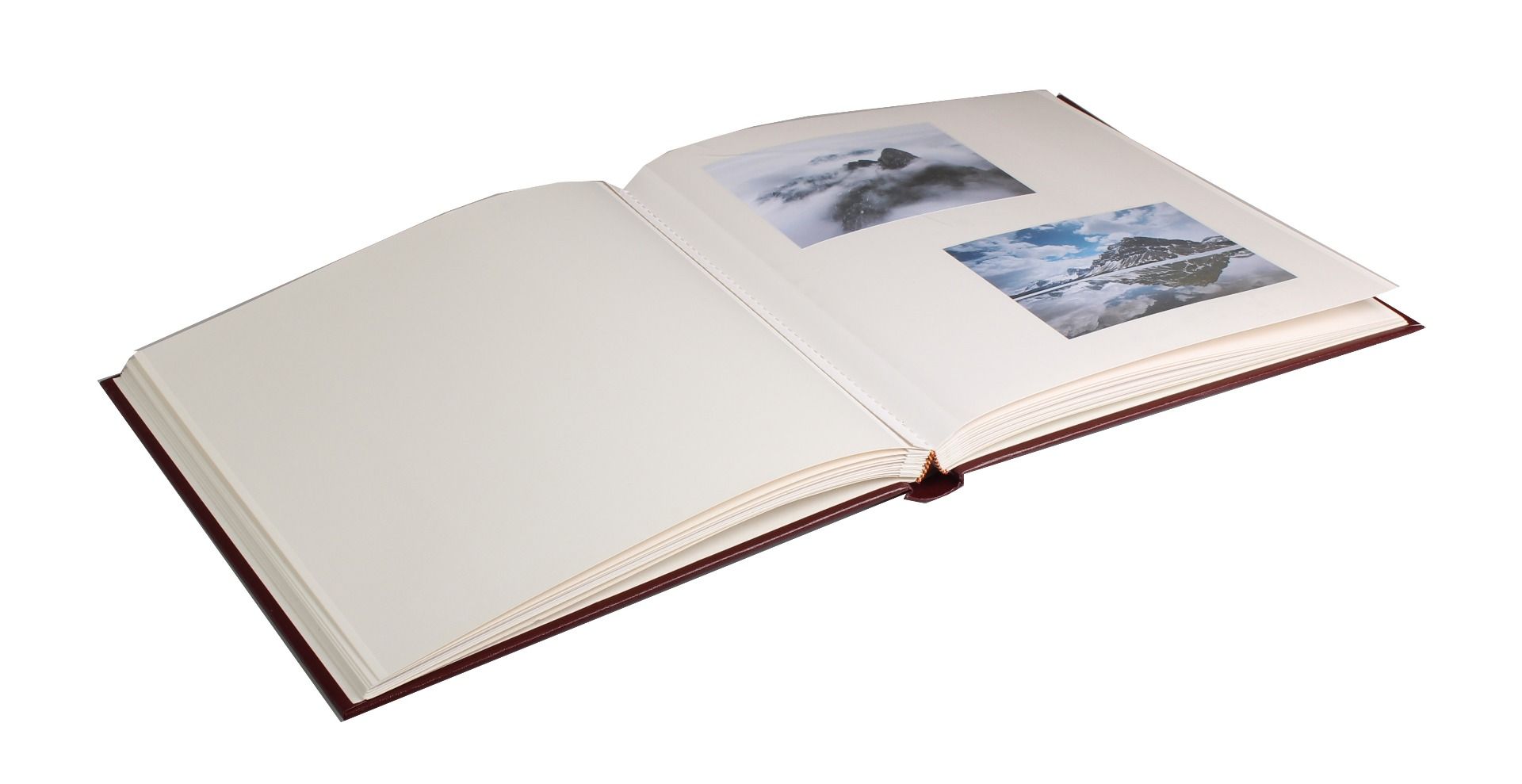ALBUM DIAMANT SVART VITA SJÄLVHÄFTANDE BLAD - 2