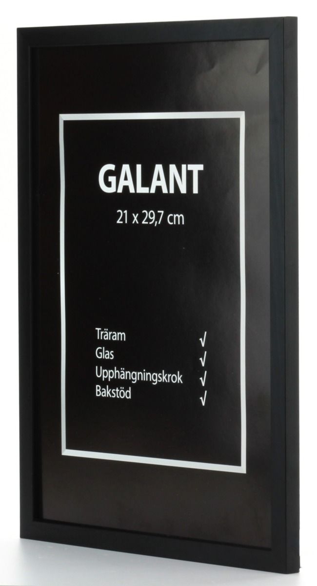 30X40 Ram Svart Galant