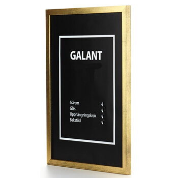 9x13 Galant Guld Ram