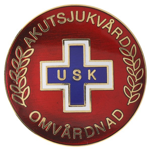 Vårdbrosch 92. AKUTSJUKVÅRD / USK / OMVÅRDNAD