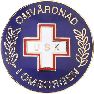 Vårdbrosch 93. OMVÅRDNAD / USK / I OMSORGEN