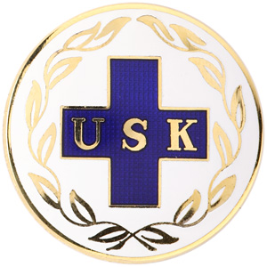 Vårdbrosch 148. USK