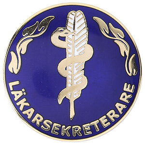 Vårdbrosch 167. LÄKARSEKRETERARE