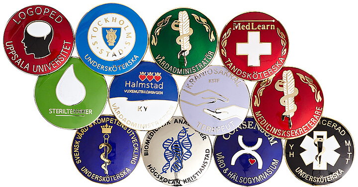 product-image Yrkesbrosch Examensbrosch Logotype