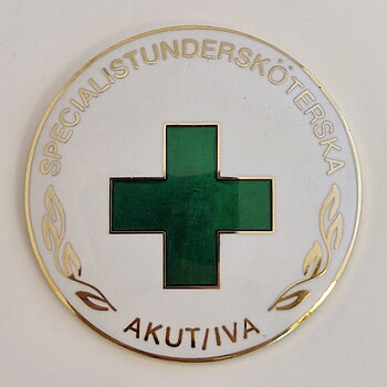Vårdbrosch Specialistundersköterska akut/iva 117