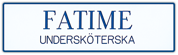 Rektangulär namnskylt i plastlaminat -310 vit/blå