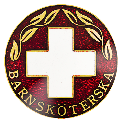 Vårdbrosch Barnsköterska 106