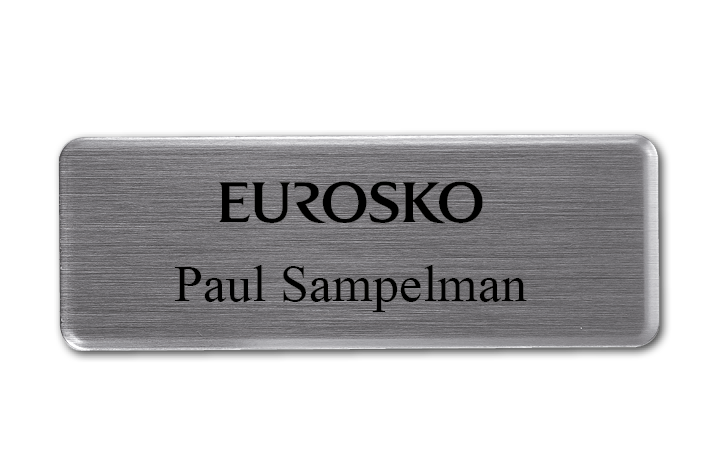 Namnskylt med logotype - 2