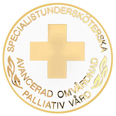Vårdbrosch 142 Specialistundersköterska Avancerad