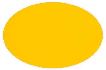 Namnskylt oval i plastlaminat 0447