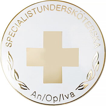 Vårdbrosch 195 specialistundersköterska An/Op/Iva