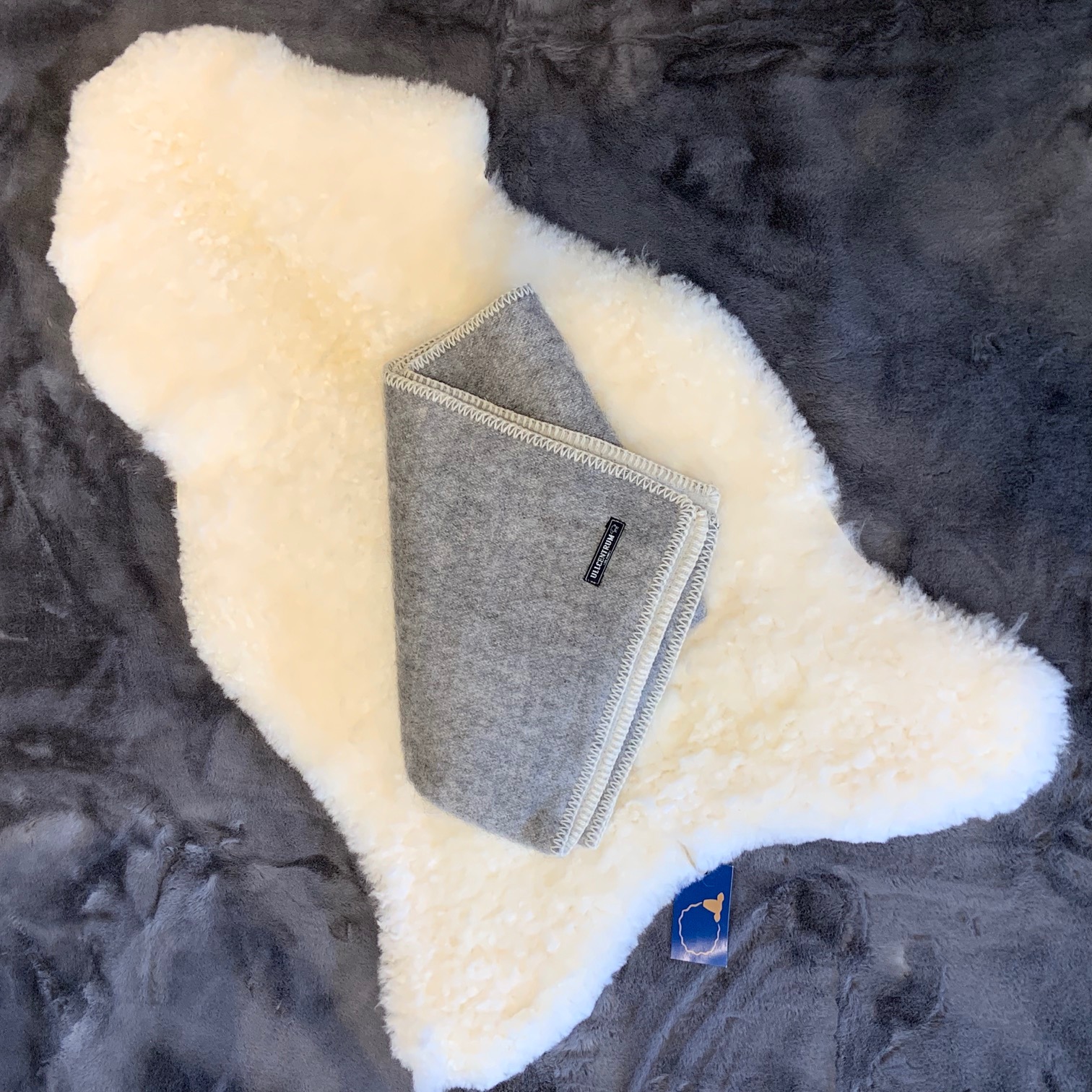 Newborn set Sweden Ullcentrum Ashgrey