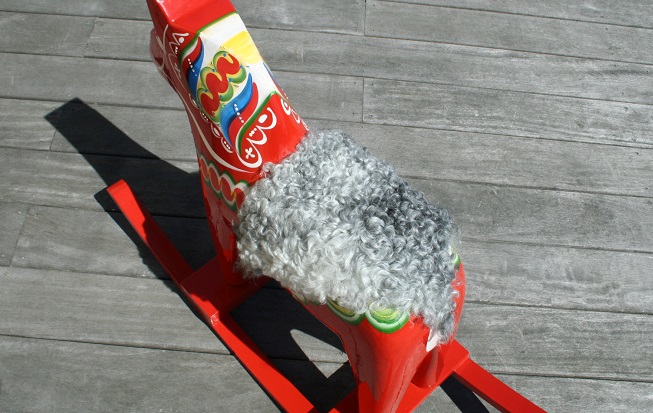 Dalahäst/Gunghäst med Vojlock - 5