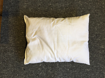 Wool pillow with 100% wool filling