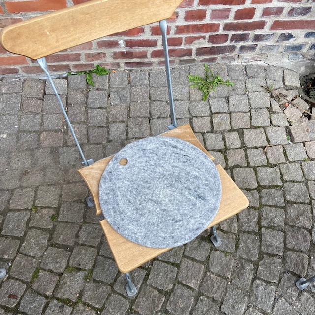 Tovad sittdyna WOOLround™ 36 - Ljusgrå - 3