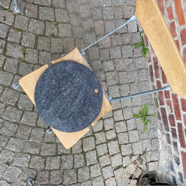 Tovad sittdyna WOOLround™ 36 - Naturbrun - 6