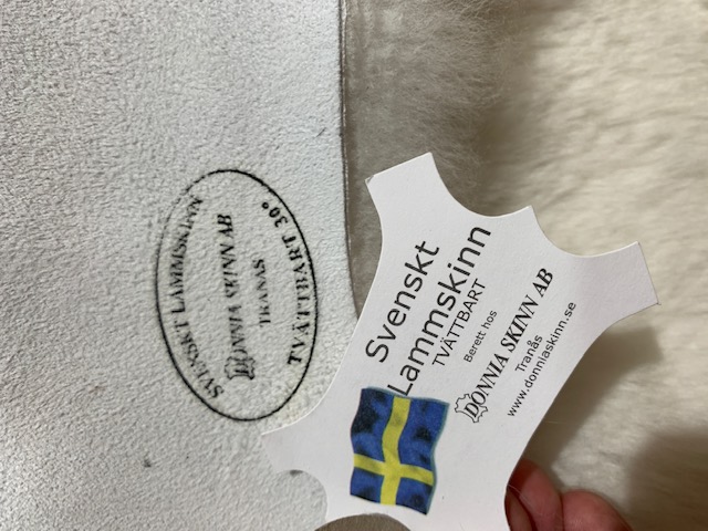 Baby paket Sverige - Supermjukt lammskinn med ullfilt - 8