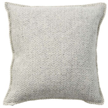 Ullkudde / Kuddfodral Stella i Light Grey från Klippan