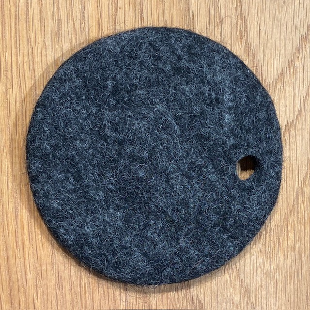 WOOLround™ 25 - Underlägg /Coaster i alla nyanser i 4-pack - 11