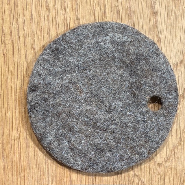 WOOLround™ 25 - Underlägg /Coaster i alla nyanser i 4-pack - 9